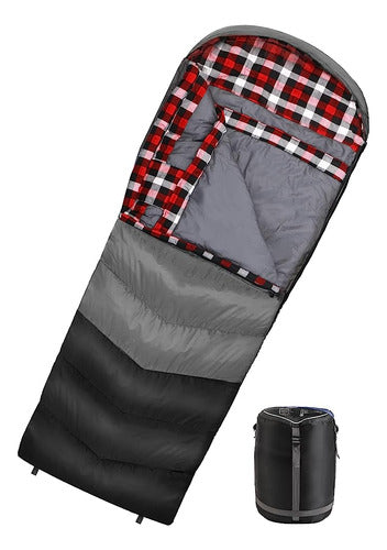 Coastrail Outdoor Sleeping Bag 20F XL - Premium Comfort for Campers 0