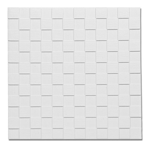 Pack of 6 Self-Adhesive 3D Subway Type Plates 15