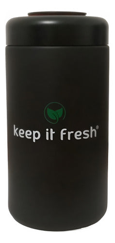 Keep It Fresh Kif Frasco De Curado Con Termohigrometro 500ml Digital 0