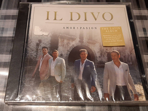 Il Divo - Amor Y Pasión - CD Nuevo Cerrado Impecable 0