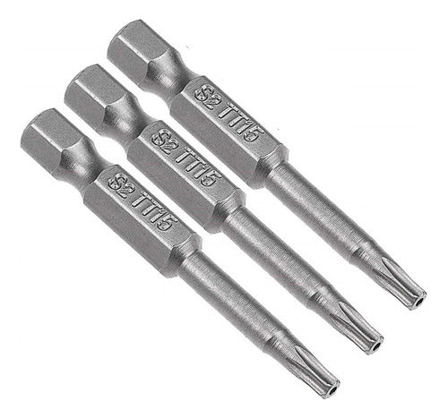 Punta Punteros Torx T15 De 5cm X3 Ph Ventas 1