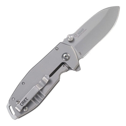 Navaja De Bolsillo Plegable Edc Crkt - Silver Stonewash 2... 1