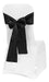 Obstal 50 Pcs Satin Chair Sashes Bows For Wedding Reception 0