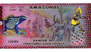 Fk Billete Amazonas 5 Francos 20214 Polimero Uso Privado. 1