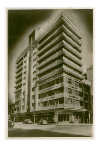 Montevideo Antiguo - Año 1941 Palacio De  - Lámina 45x30 Cm. 0