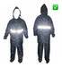 Generic Reflective Rain Suit for Motorcycle Rider with XXL Bag 1