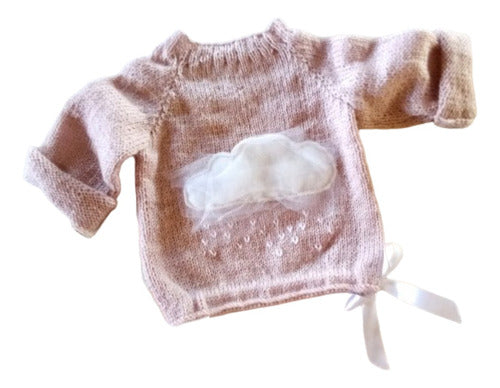 Beibisil Knitted Sweater Cloud Baby - Infant 0