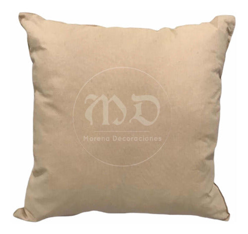 Decorative Tusor Pillow Cover 40x40 Sewn Reinforced Zipper 9