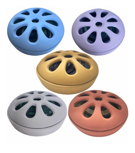 Artesanal Ceramic Mosquito Coil Holder (5 Units) 1