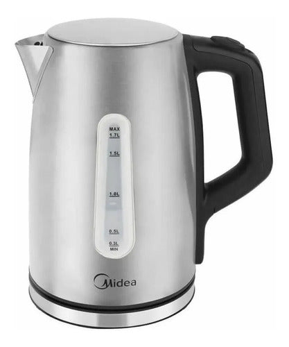 Midea Electric Kettle EK-DC17XAR2 Stainless Steel 1.7 Liters Digital 0