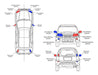 Norwing Espejo VW Gol AB9 3 Puertas 96-99 C/Control Izquierda y Derecha 5