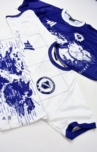 T-shirt San Martin De Burzaco Away Malvinas Meglio 2023 5