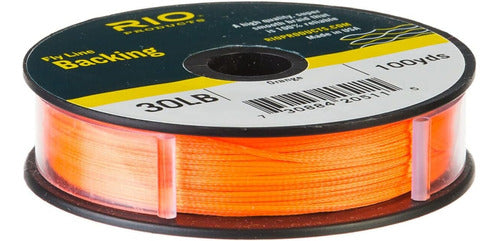 Rio Dacron Fishing Support Line 20lb 100yd Orange 1