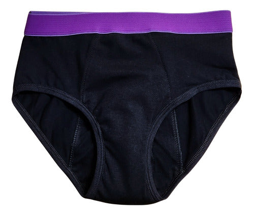 Menstrual Underwear for Girls Adolescents Cotton Pack X 3 4