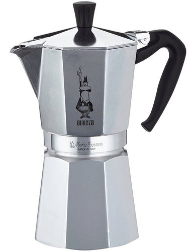 Cafetera Italiana Expresso 6 Tazas Bialetti Moka 0