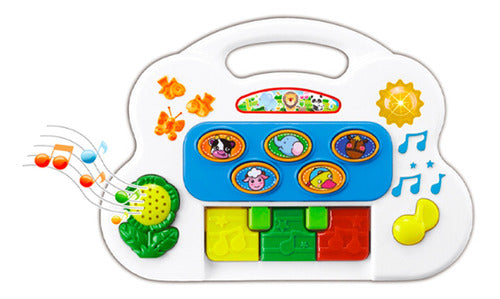 Brinquedo Piano Bebê Musical Vários Sons Educativo - Braskit 1