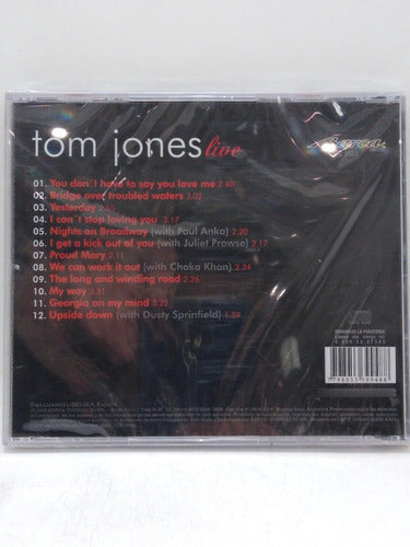 Tom Jones Live CD Nuevo 1