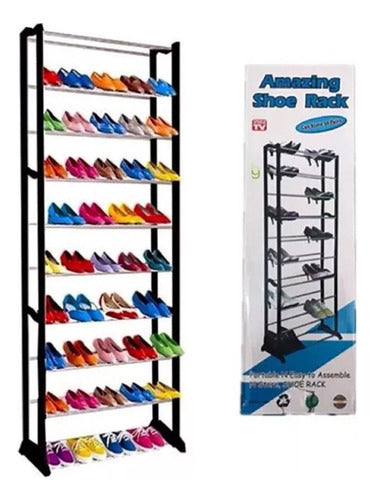 Mueble Organizador Zapatos Zapatero + 30 Pares Facil De Armar Ultimo Modelo 0