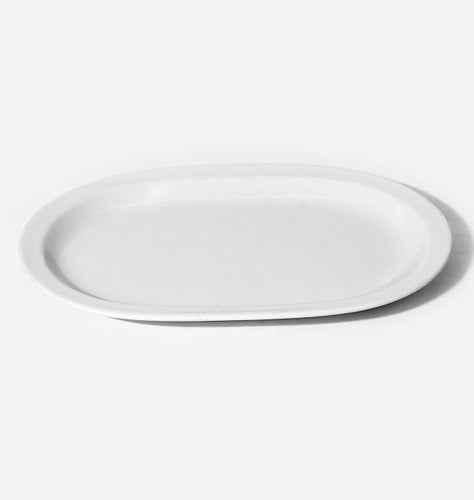 Tsuji Oval Small White Porcelain Dish 450 2