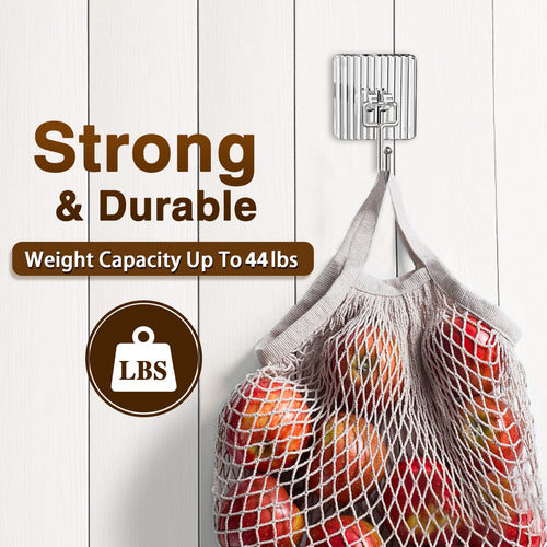 Uyccimb Adhesive Acrylic Hooks for Hanging - Heavy-Duty 3