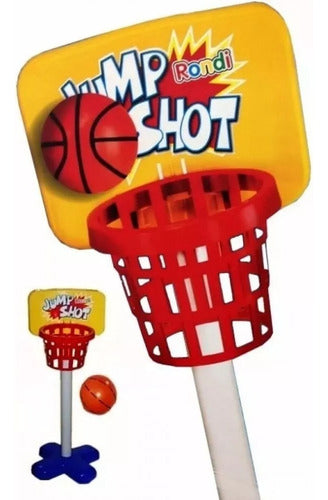 Basketball Basket Set Rondi Aro Regulable Juegos Deportes 0