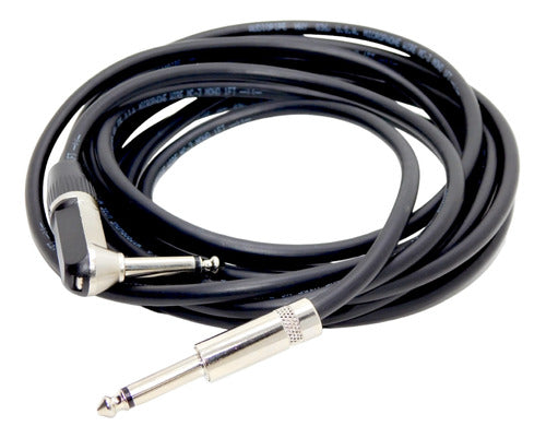 Cable Para Guitarra Electrica Plug Hamc 5 Metros. Oferta 1