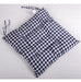 Square Chair Cushions 40 cm Checkered Pattern 1