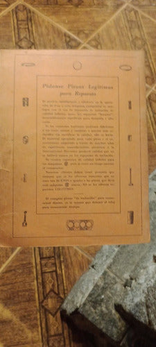 Catalogo Antiguo Original Motor International Pa50 3