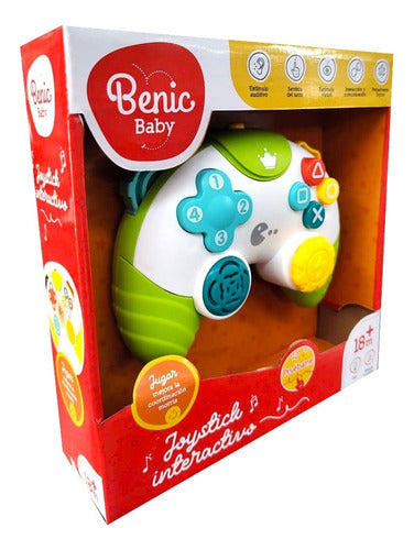 Joystick Interactivo Benic Baby Luz Y Sonido Cod Bb134 3