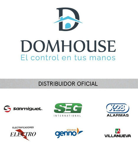 Domhouse Kit Extensión 100m Boyero Varilla Acero + Hilo + Aisladores 1