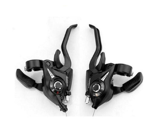 Shifters Integrados Shimano Ef-51 7x3 Mandos Frenos/cambios 0