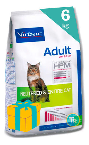 HPM Virbac Adult Cat Food 6kg + Free Gift + Free Shipping 0