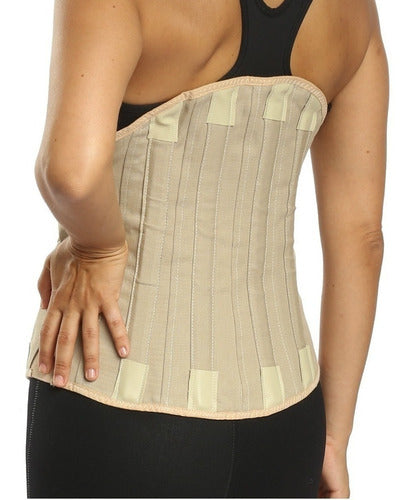 Corset Sacro Lumbar Ballenado 33cm by D.E.M.A. 0