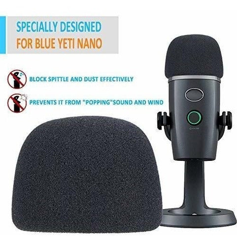 Soporte Antichoque Blue Yeti Nano Con Filtro Antipop 3