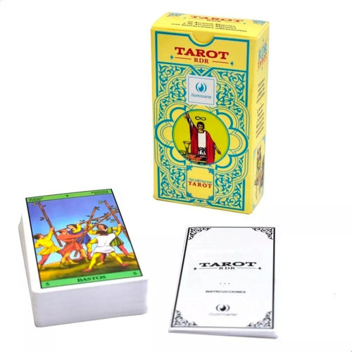 Cartas De Tarot Rider Waite Nacional Rectangular Con Manual 2