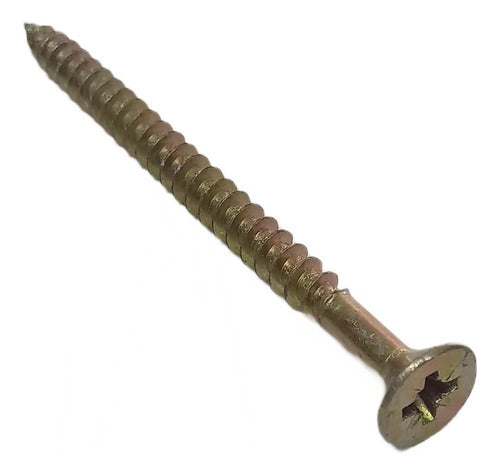 Tornillo Para Madera 5*30 Mm (22x30)  X 100 Unidades 0