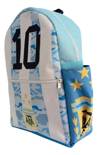 BabyEster Argentina Primary Messi AFA Kids Cordura Backpack 0