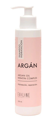 Exiline | Argan | Shampoo Hidratacion Keratin Complex 500ml 0