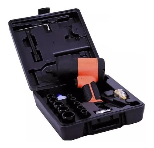 Hamilton Pneumatic Impact Wrench Kit 1/2 HN30K La Cueva 0