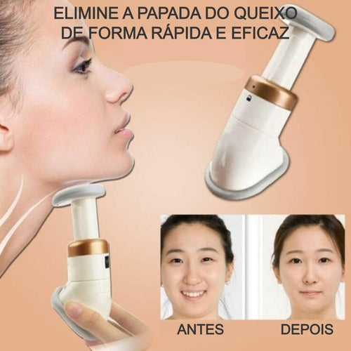 Redutor Tira Gordura Papada Massageador Pescoço Exercita 1