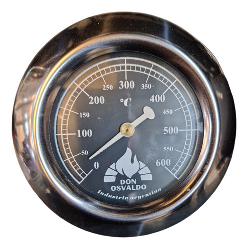 Thermometer / Pyrometer for Clay Oven Door 0 to 600ºC 1