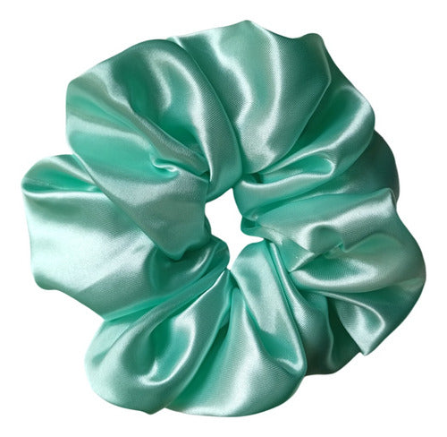 Luxe Satin Solid Color Scrunchies 21