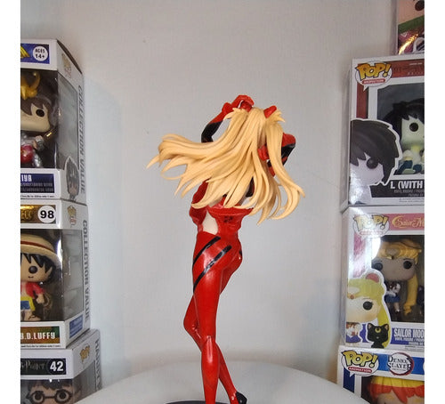 Generic Asuka Langley Figure +18 Neon Genesis Evangelion 23cm 2