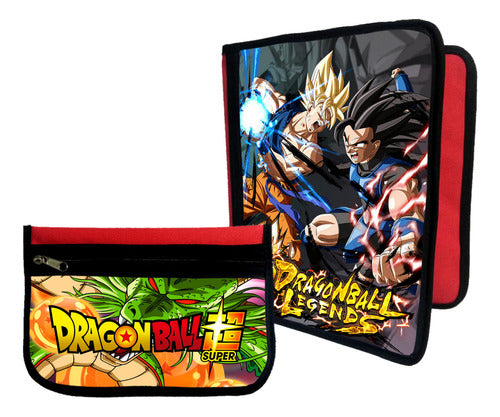 Combo Carpeta + Cartuchera Dragon Ball #57 0