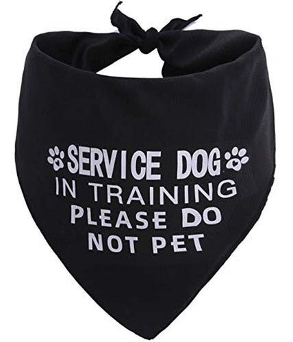 JPB Service Dog in Training Please Do Not Pet Bandana 0