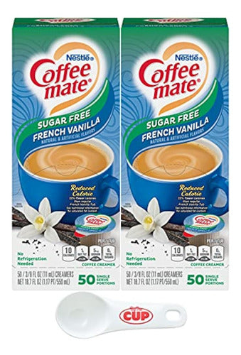 Nestle Coffee Mate Liquid Coffee Cremer Singles, Box of 50 0