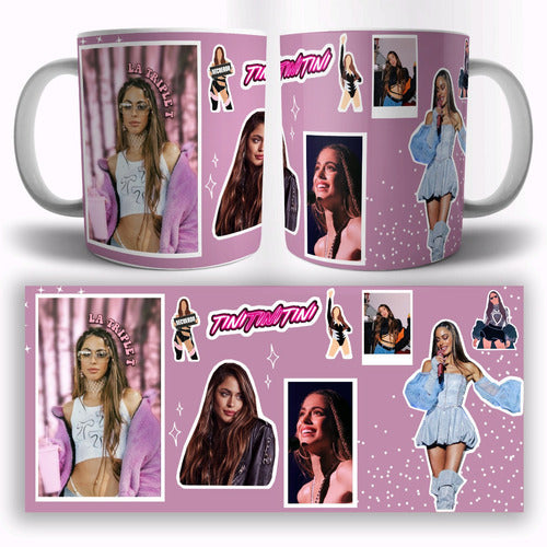 Taza Tini Stoessel Personalizada Sublimacion Regalo 0