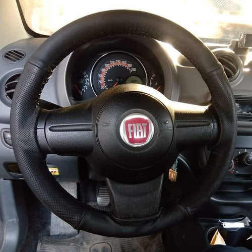 Fiat Combined Microtextured Cowhide Steering Wheel Cover 0