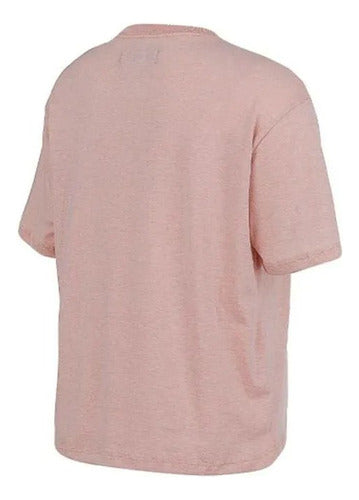 Topper Women's Oversize Basic Peach T-Shirt 1