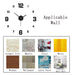 Lizbin Wall Clock Without Frame, Large 3D Wall Clock 4